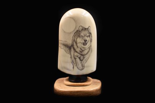 HUSKY SCRIMSHAW